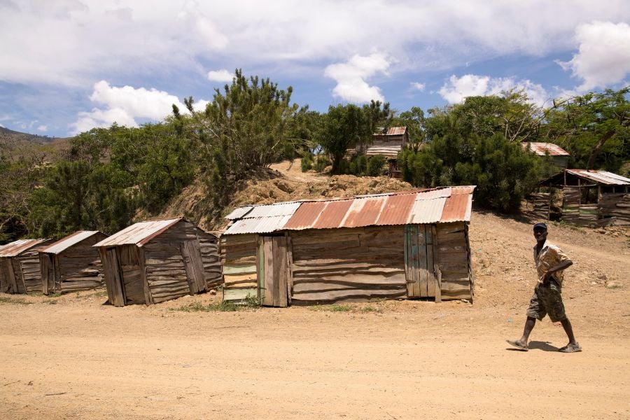 El lugar más olvidado de la frontera Haití-República Dominicana. 