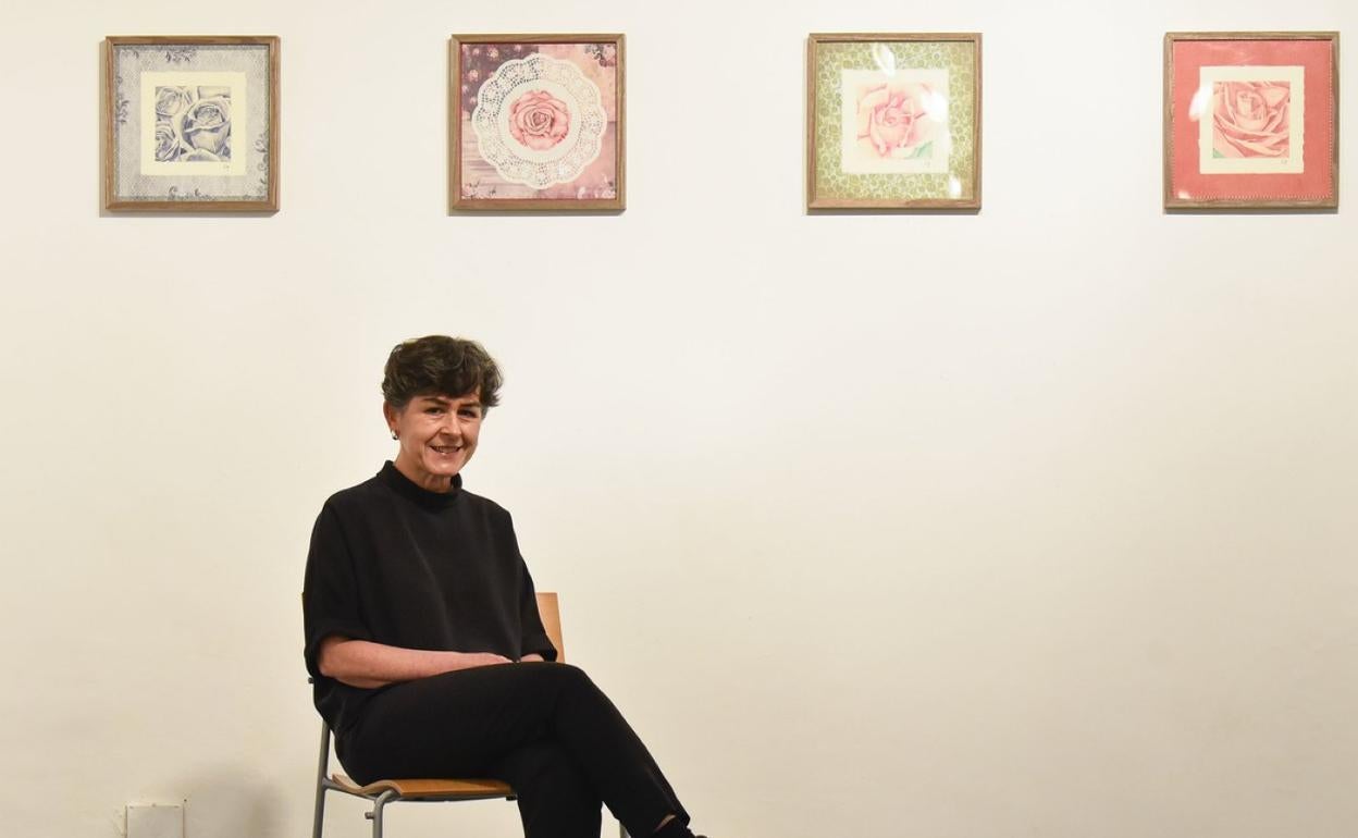 Los dibujos de Lierni Mendia son de temática variada y representan realismo y cotidianeidad. 