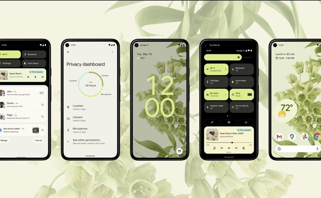 Android 12 ya es oficial: todas las novedades en camino para tu móvil