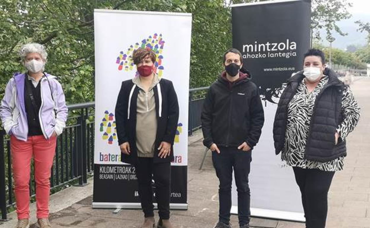 Ikerketa bekaren aurkezpenean parte hartu zuten erakundeetako ordezkariak. 