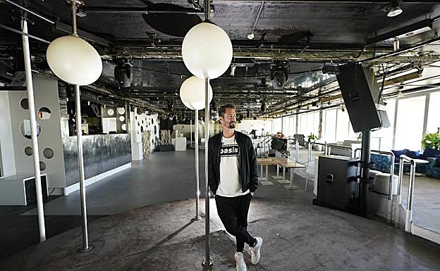 Tristán Montenegro, responsable de Bataplán, espera que la vacunación acelere la vuelta a la actividad. 