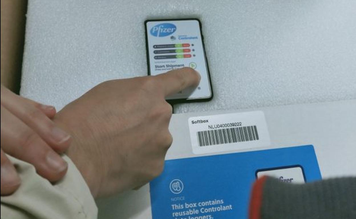 Llegada este lunes de 39.780 nuevas dosis de Pfizer a Euskadi.