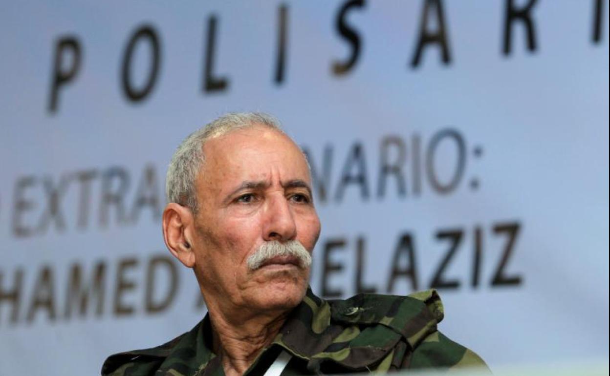 El líder del Frente Polisario, Brahim Ghali.