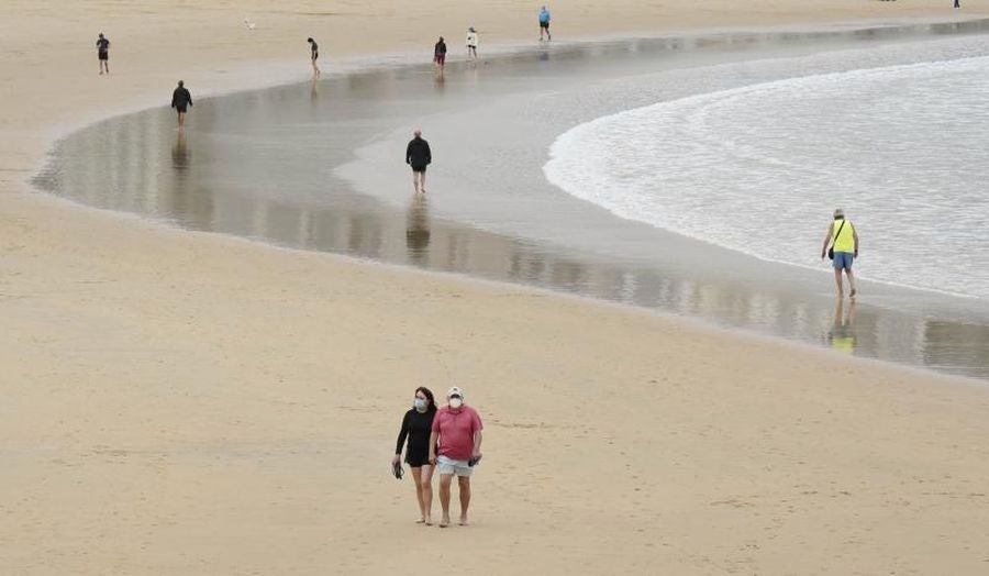 Preparando la temporada de playas. 