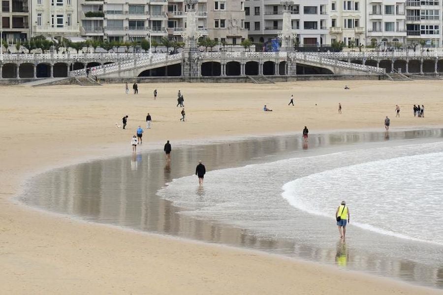 Preparando la temporada de playas. 