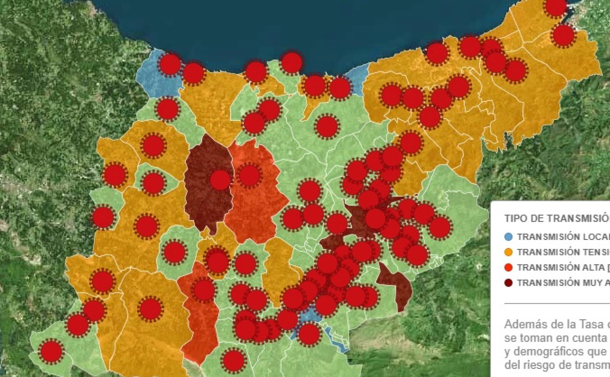 Coronavirus Gipuzkoa: La incidencia de Donostia cae por debajo de los 200 casos