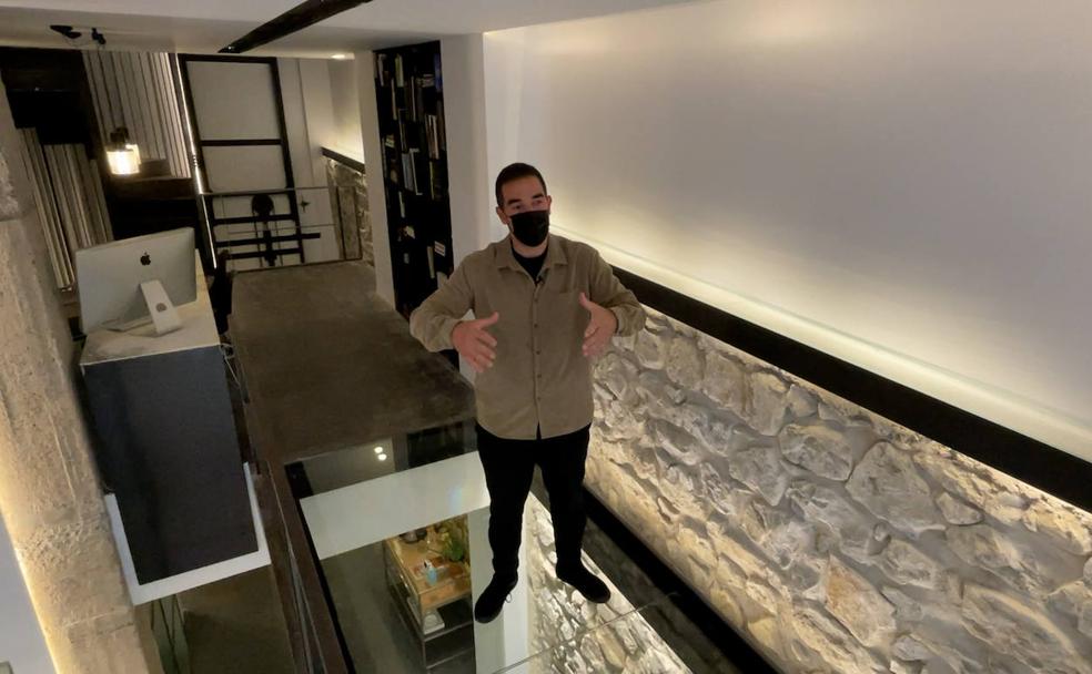 San Sebastián: El espacio más versátil de Gros con suelos de cristal