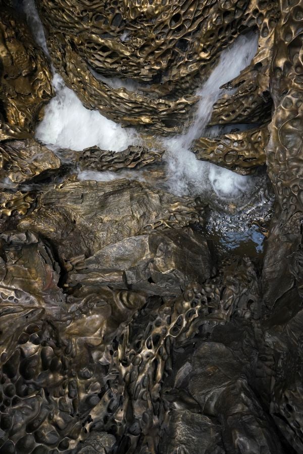 Fotos de Hondalea, la obra de Cristina Iglesias en la isla Santa Clara