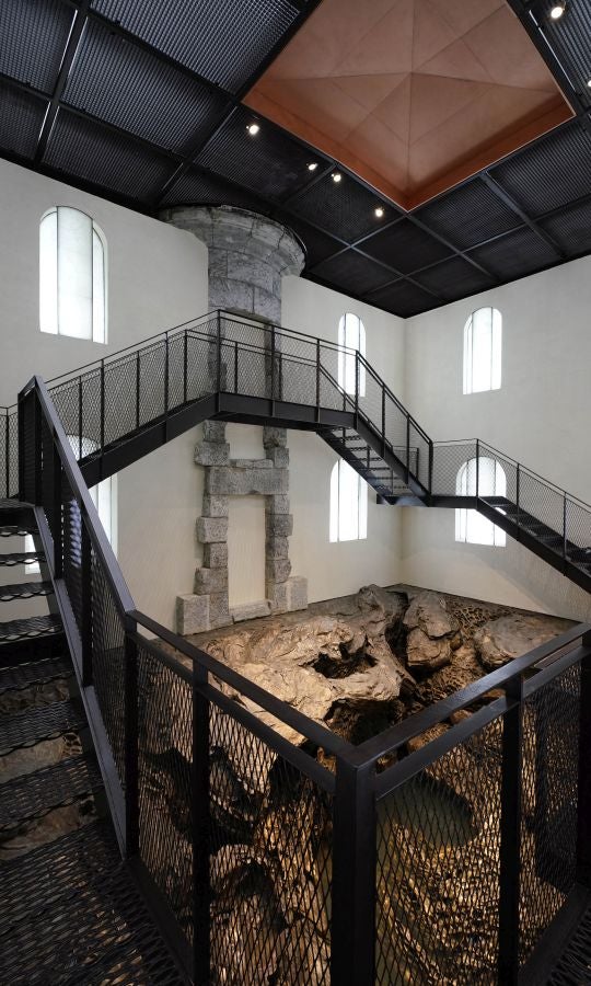 Fotos de Hondalea, la obra de Cristina Iglesias en la isla Santa Clara