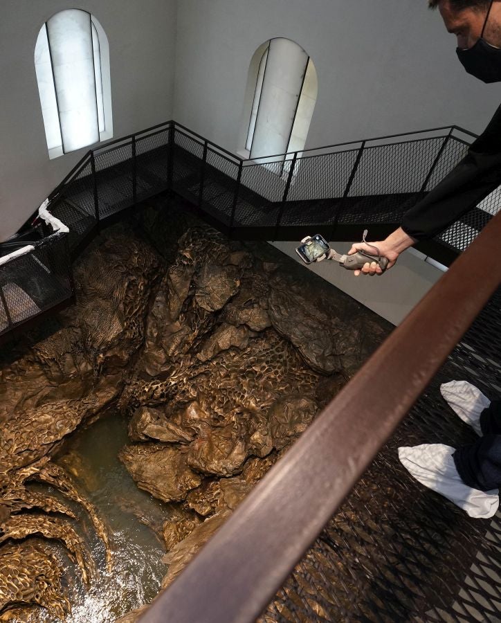 Fotos de Hondalea, la obra de Cristina Iglesias en la isla Santa Clara