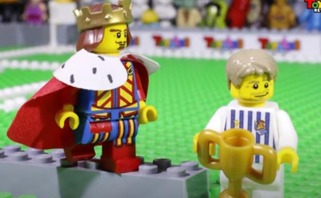 La versión Lego de la final de La Cartuja arrasa en las redes sociales