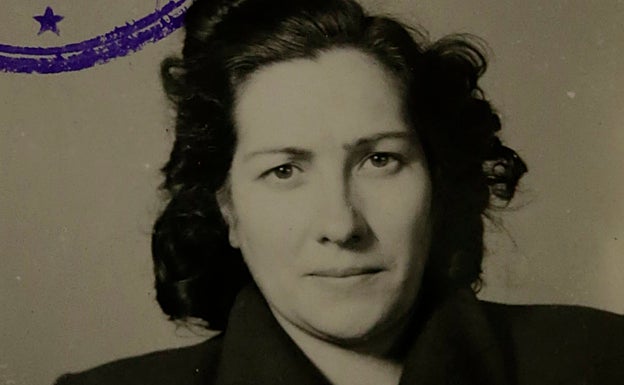 María Josefa Sanzberro, una oiartzuarra que llegó a ser condecorada por Francia y EE UU