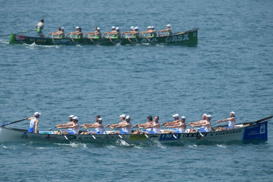 La Ama Guadalupekoa de Hondarribia y Arraun Lagunak se han impuesto este domingo en el Campeonato de Gipuzkoa de Traineras. 