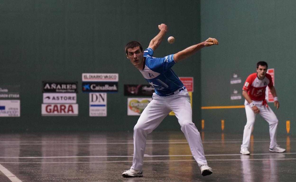 Final manomanista: Beñat Rezusta, el primer zaguero finalista desde Abel Barriola en 2008