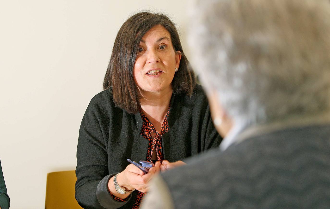 Izaskun Landaida, Emakundeko zuzendaria, artxiboko argazki batean. 