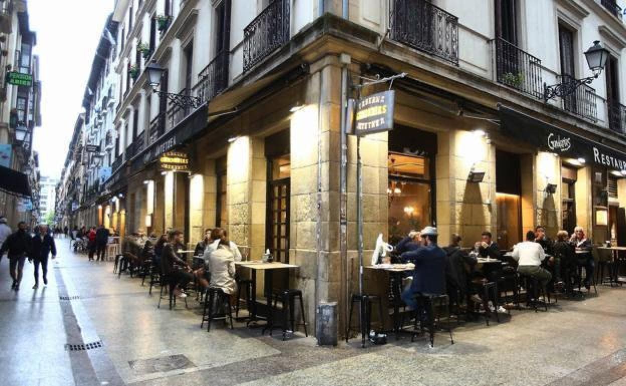 Esquina de la calle 31 de Agosto con San Jéronimo, espacio en el que se ubica el Gandarias.