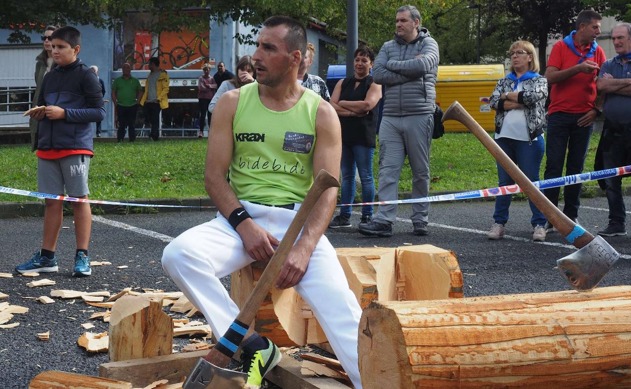 Xabier Zaldua, aizkoran 