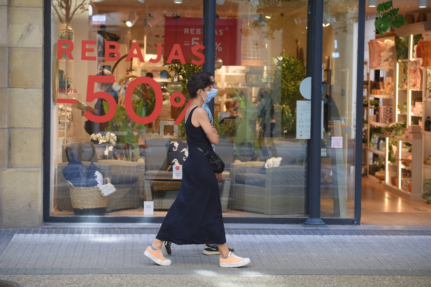 Fotos: Primer día de rebajas en Gipuzkoa