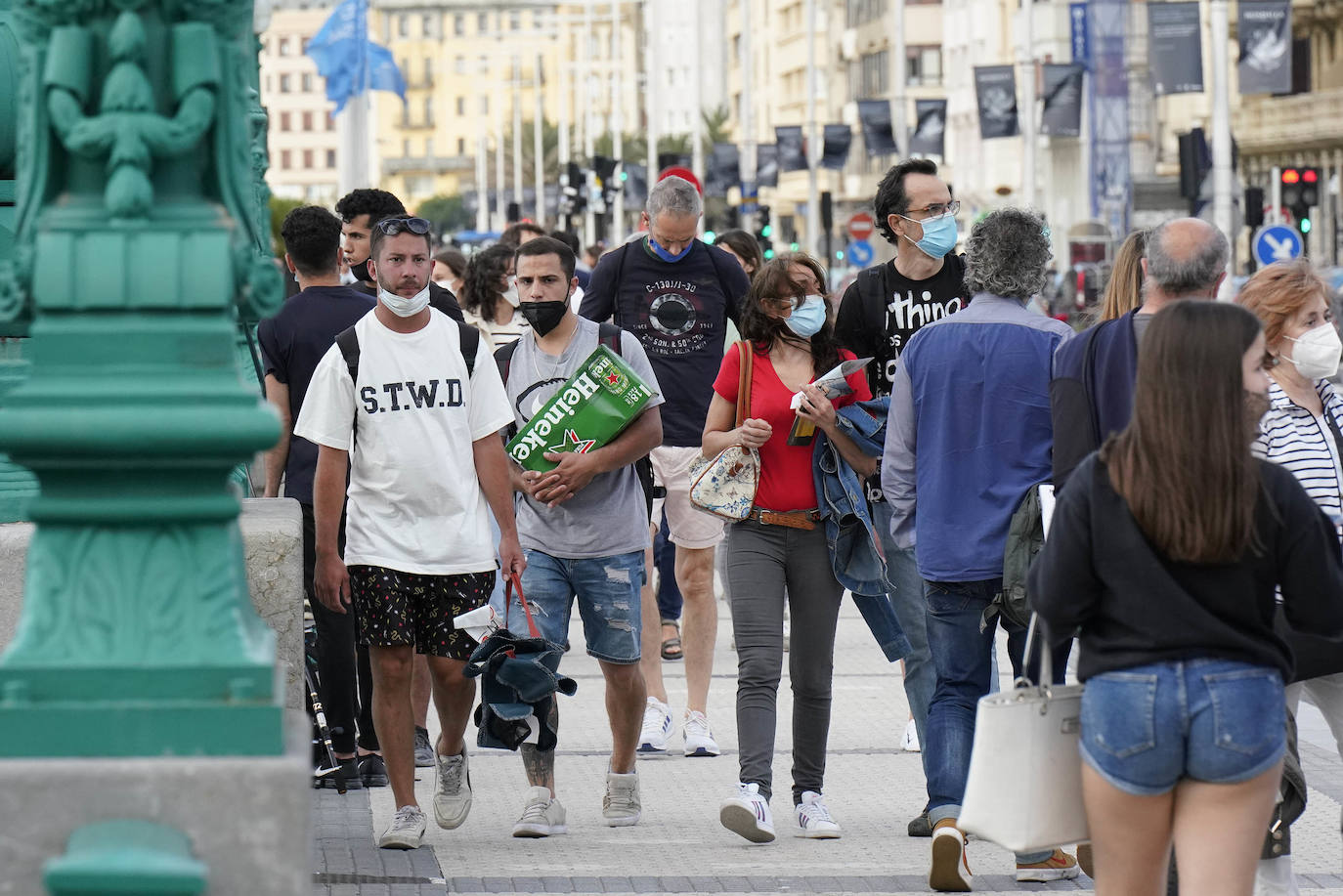 Fotos: Paseos sin mascarilla