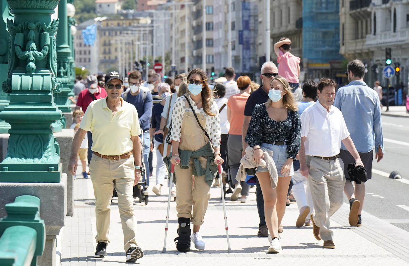 Fotos: Paseos sin mascarilla