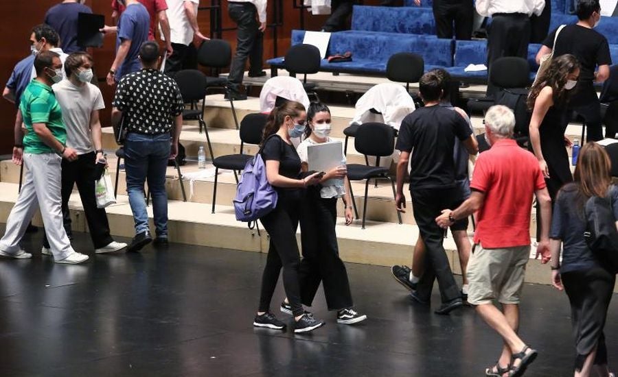 Fotos: Sorpresas con el Orfeón donostiarra