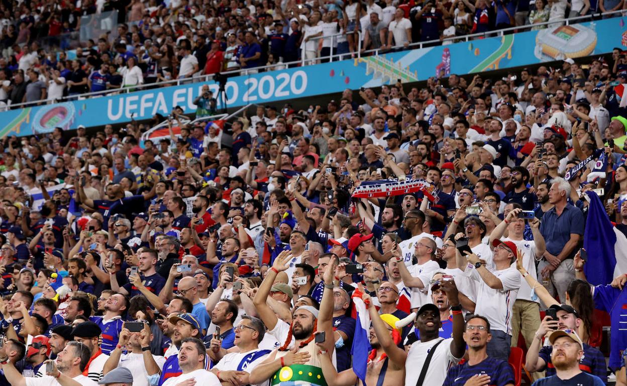 El Puskas Arena de Budapest, lleno en esta Eurocopa.