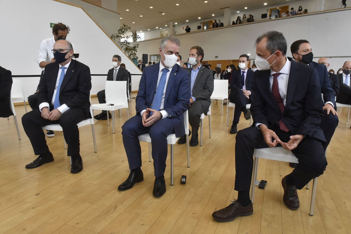 Bayer sella su apuesta por Gipuzkoa con la inauguración de los laboratorios de Miramón. La apertura de la las instalaciones de Viralgen ha estado presidida por el lehendakari y con presencia del ministro Pedro Duque