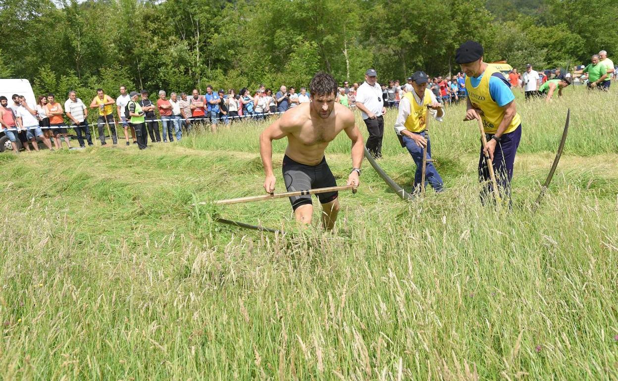 Julen Gabirondo, duela bi urteko Gipuzkoa Txapelketan. 