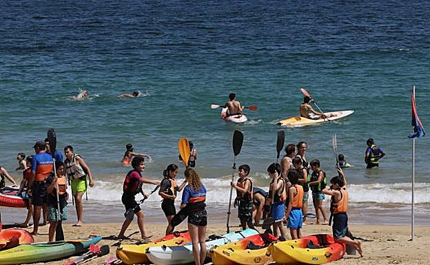 Galería. Lunes de playa en Gipuzkoa 