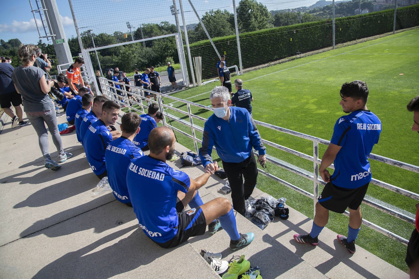 Fotos: Las mejores imágenes del arranque de la pretemporada del Sanse