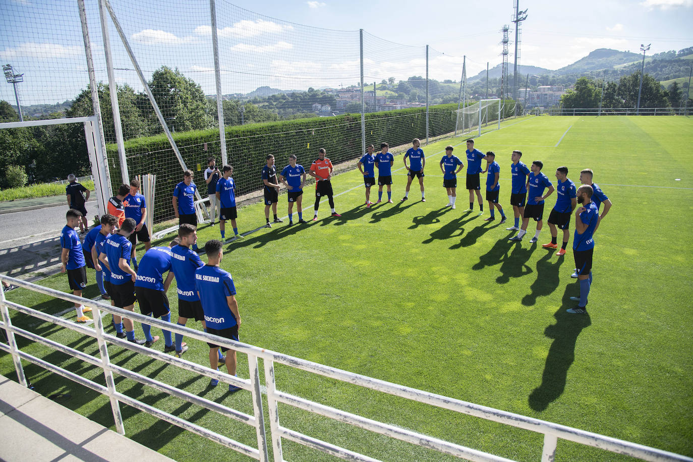 Fotos: Las mejores imágenes del arranque de la pretemporada del Sanse