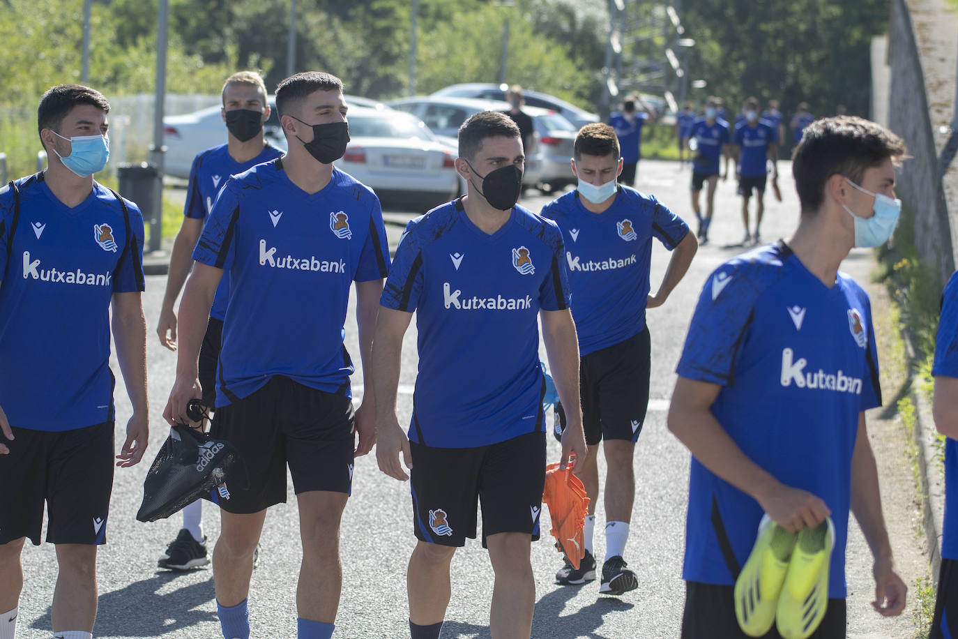 Fotos: Las mejores imágenes del arranque de la pretemporada del Sanse