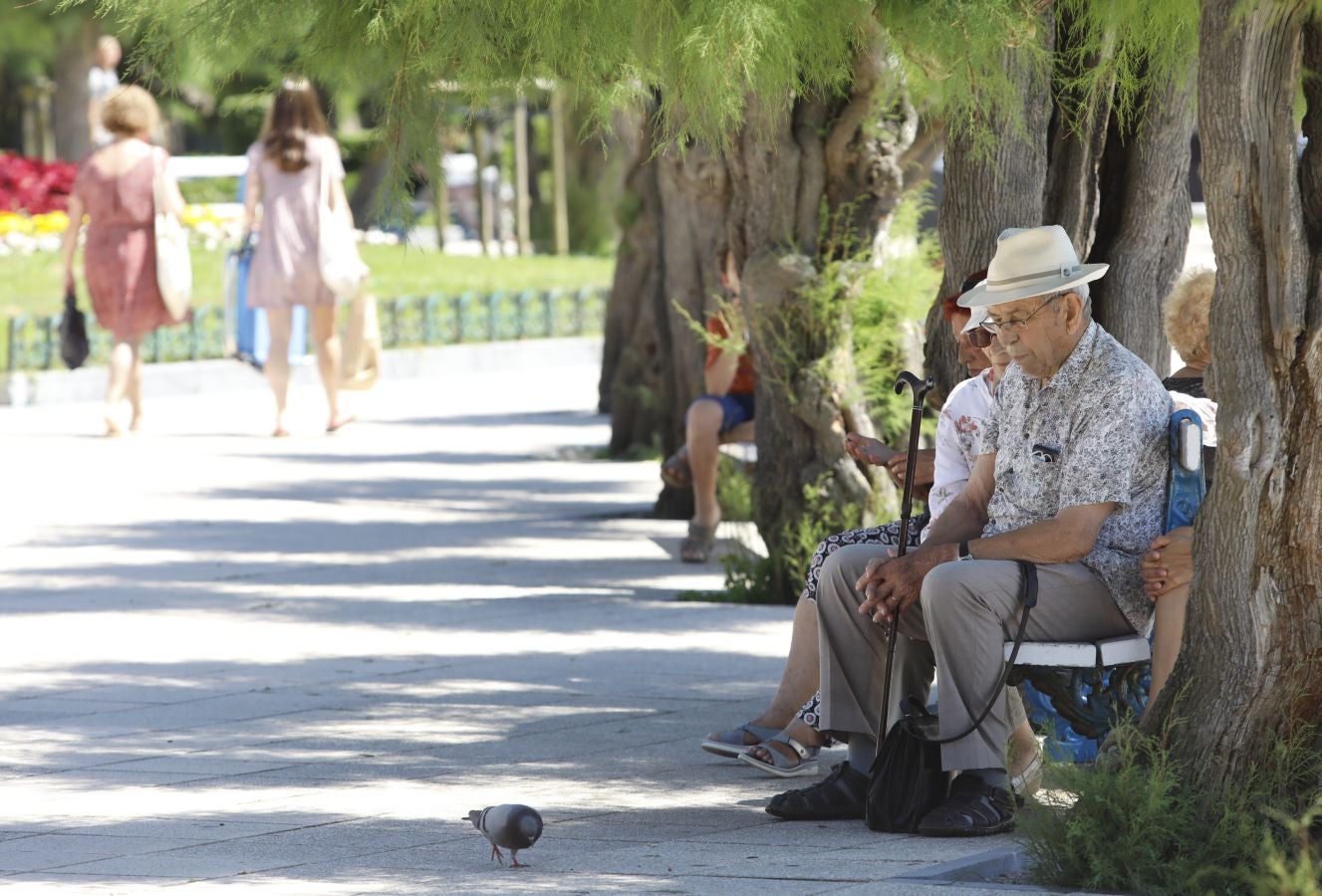 Lunes de sol y calor en Gipuzkoa.