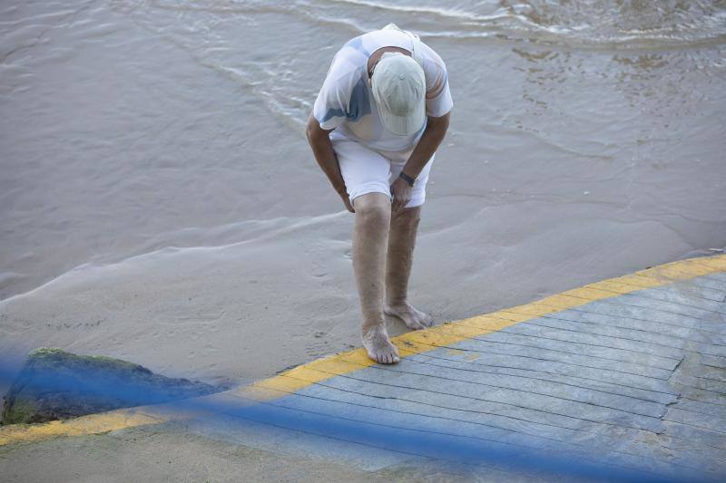 Lunes de sol y calor en Gipuzkoa.