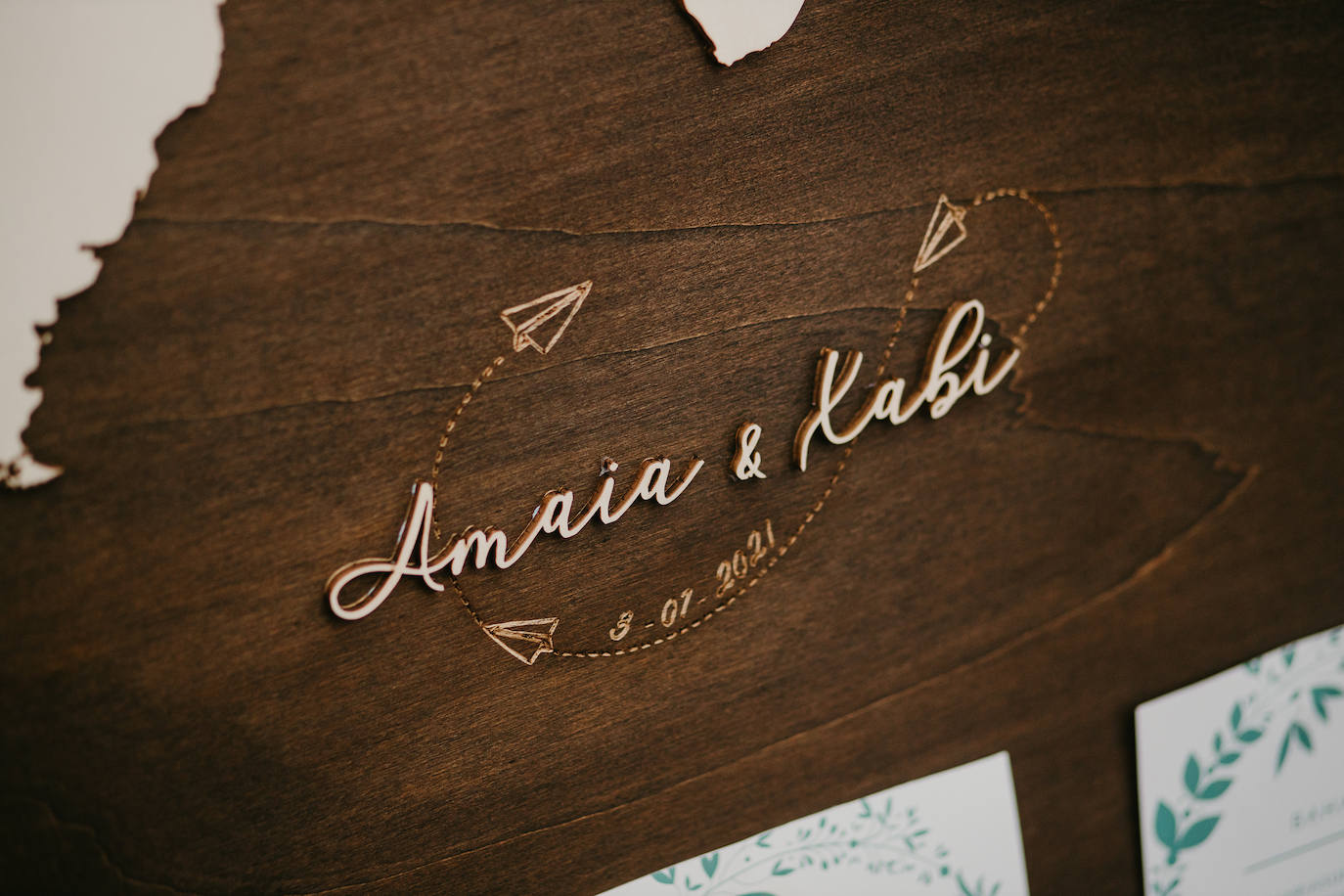 Amaia Urkia y Xabier Elorza se dieron el «sí quiero» en una emotiva ceremonia celebrada en el Mirador de Ulía