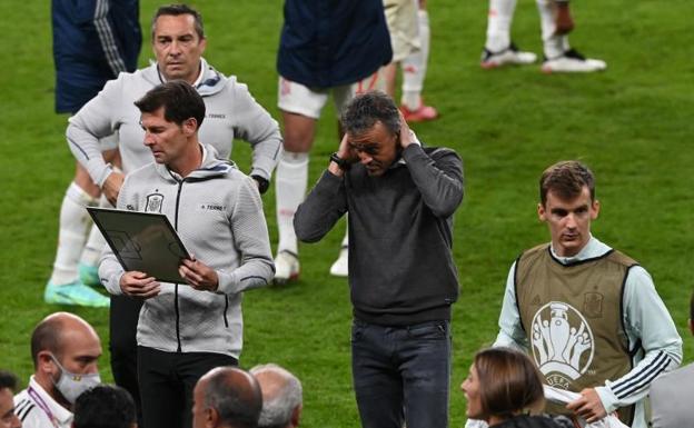 Luis Enrique: «Hay que estar orgullosos, es el camino para el Mundial»