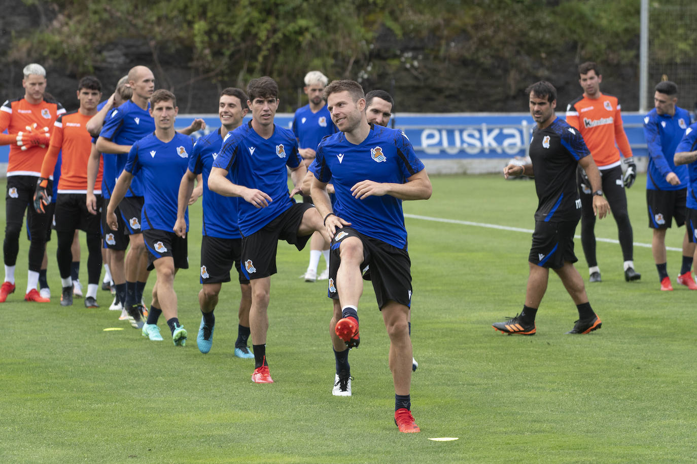 Fotos: Las mejores imágenes del inicio de la pretemporada de la Real Sociedad