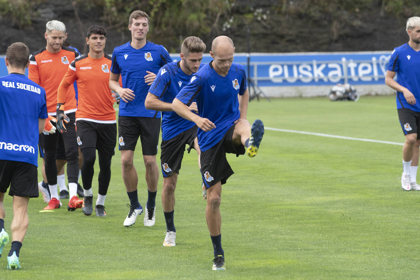 Fotos: Las mejores imágenes del inicio de la pretemporada de la Real Sociedad