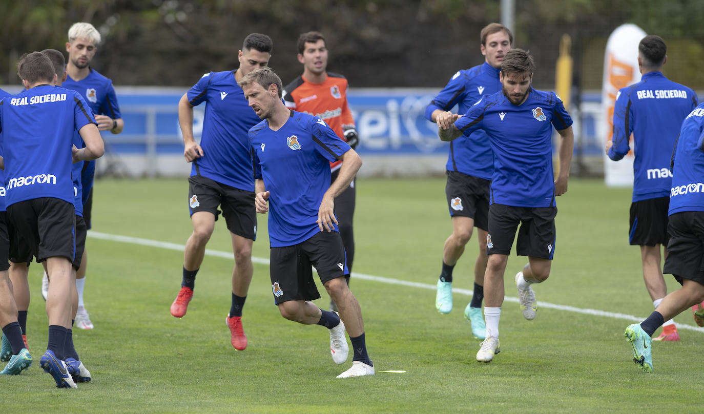 Fotos: Las mejores imágenes del inicio de la pretemporada de la Real Sociedad