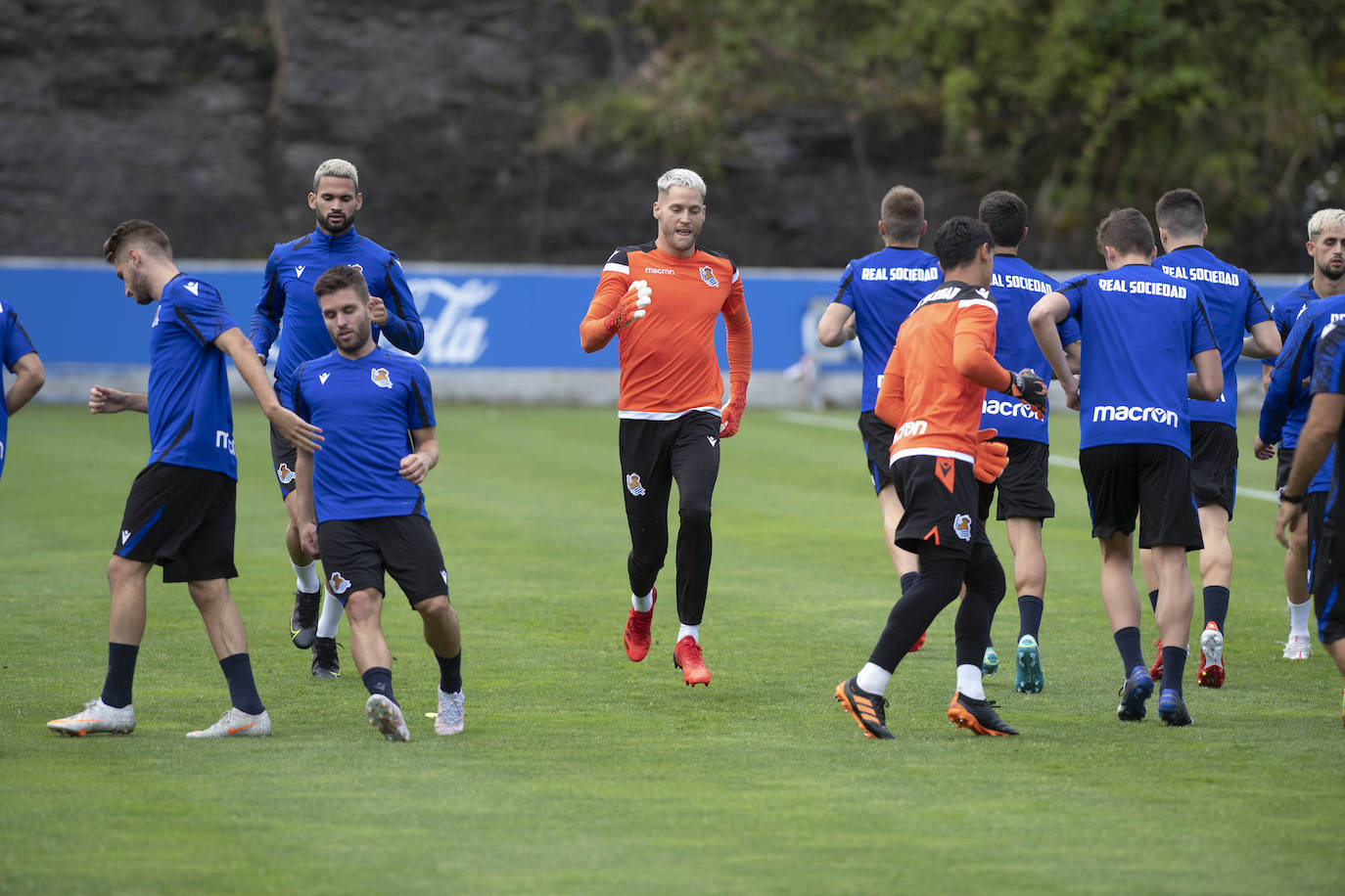 Fotos: Las mejores imágenes del inicio de la pretemporada de la Real Sociedad