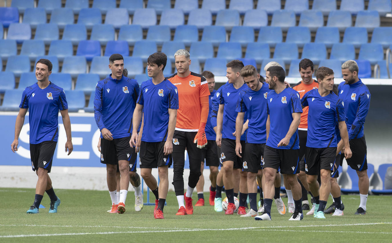 Fotos: Las mejores imágenes del inicio de la pretemporada de la Real Sociedad