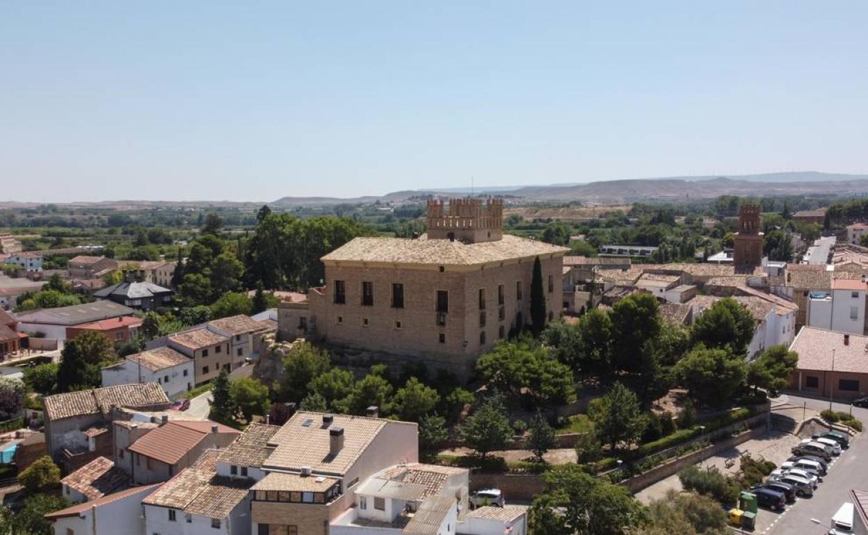 Una vista de la localidad de Monteagudo.