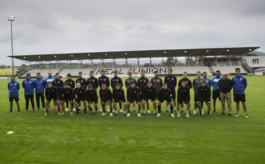 Los jugadores del Real Unión se han ejecitado en el Stadium Gal para comenzar a preparar la próxima temporada 