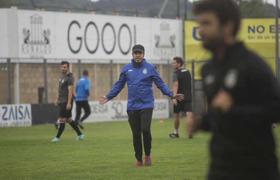 Los jugadores del Real Unión se han ejecitado en el Stadium Gal para comenzar a preparar la próxima temporada 