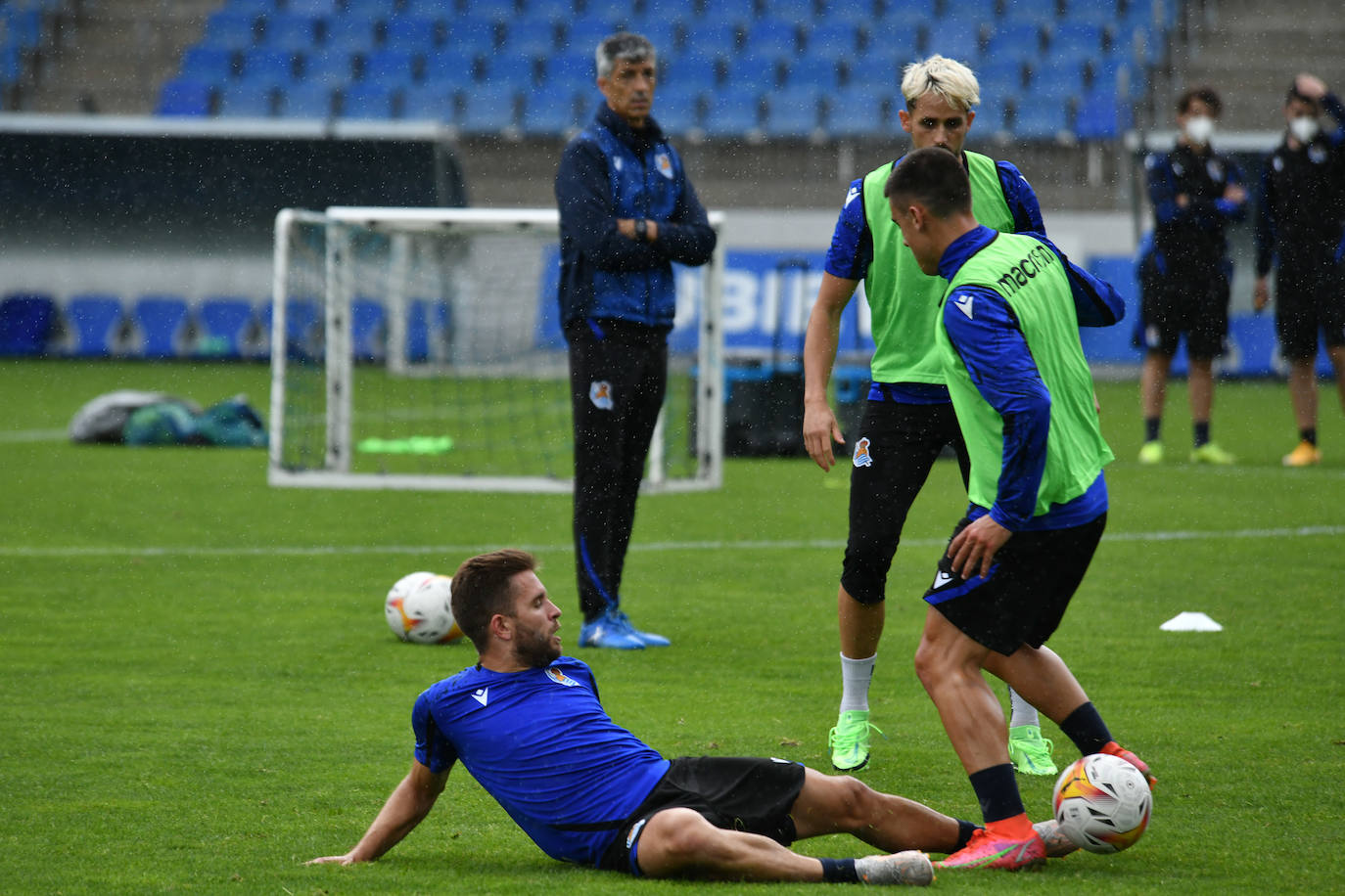 Fotos: Las mejores imágenes del entrenamiento de la Real Sociedad