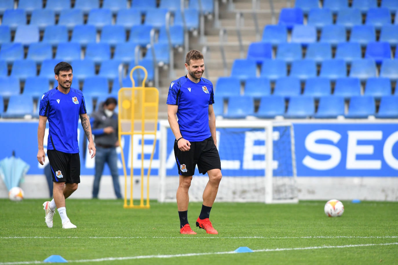 Fotos: Las mejores imágenes del entrenamiento de la Real Sociedad
