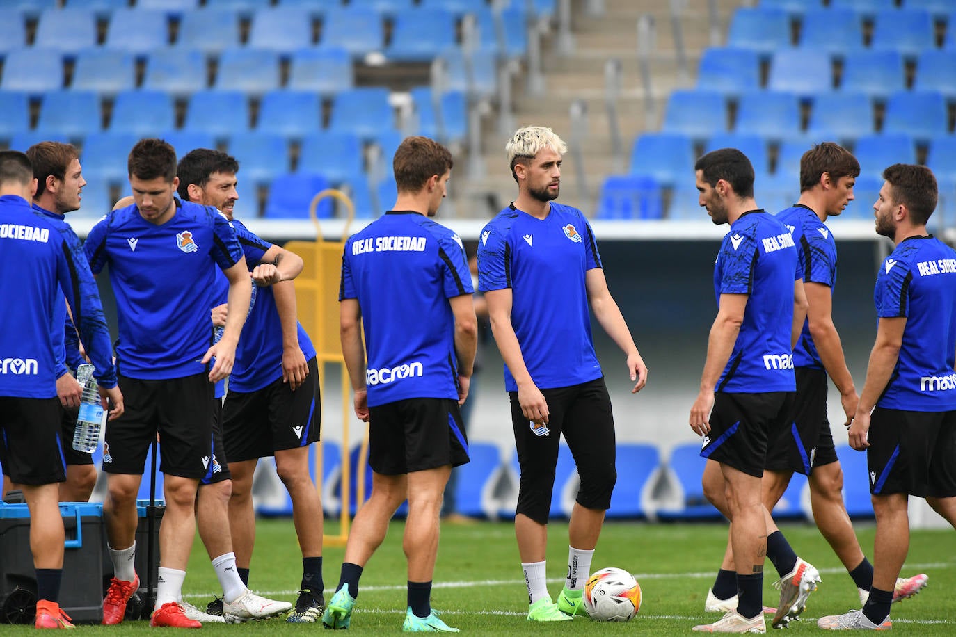 Fotos: Las mejores imágenes del entrenamiento de la Real Sociedad
