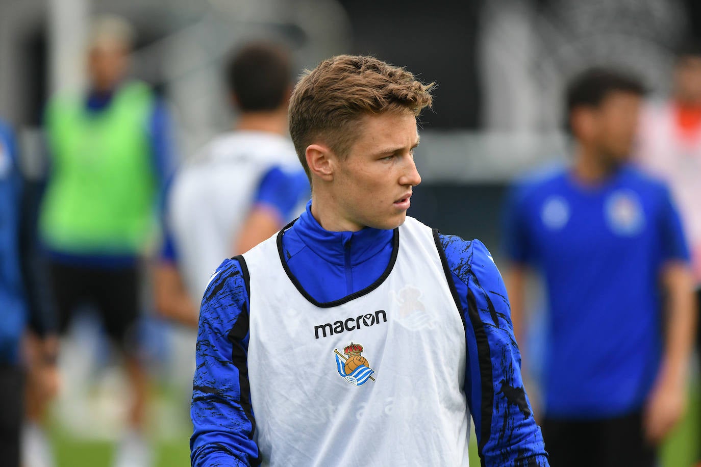 Fotos: Las mejores imágenes del entrenamiento de la Real Sociedad