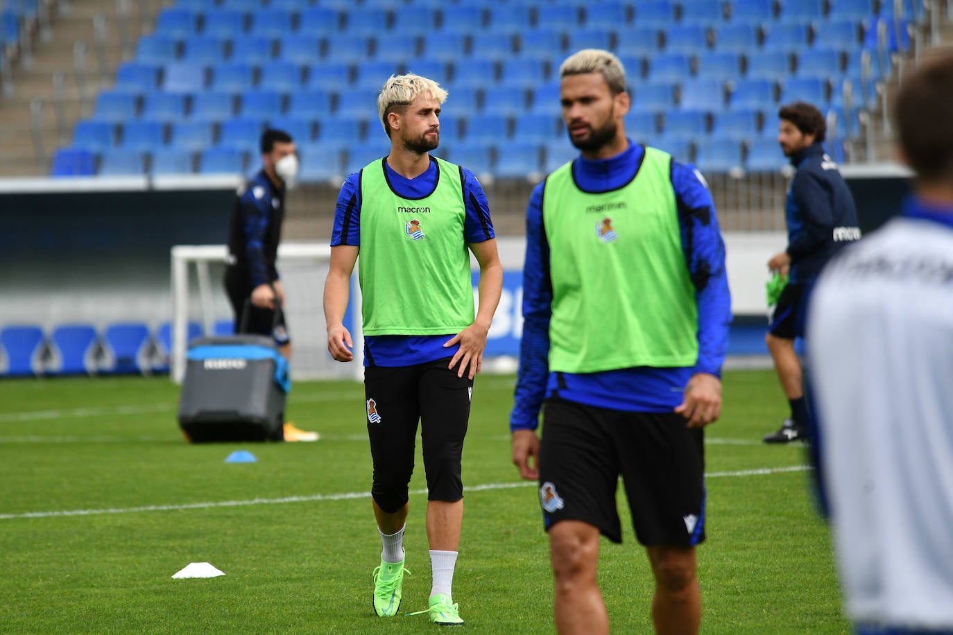 Fotos: Las mejores imágenes del entrenamiento de la Real Sociedad