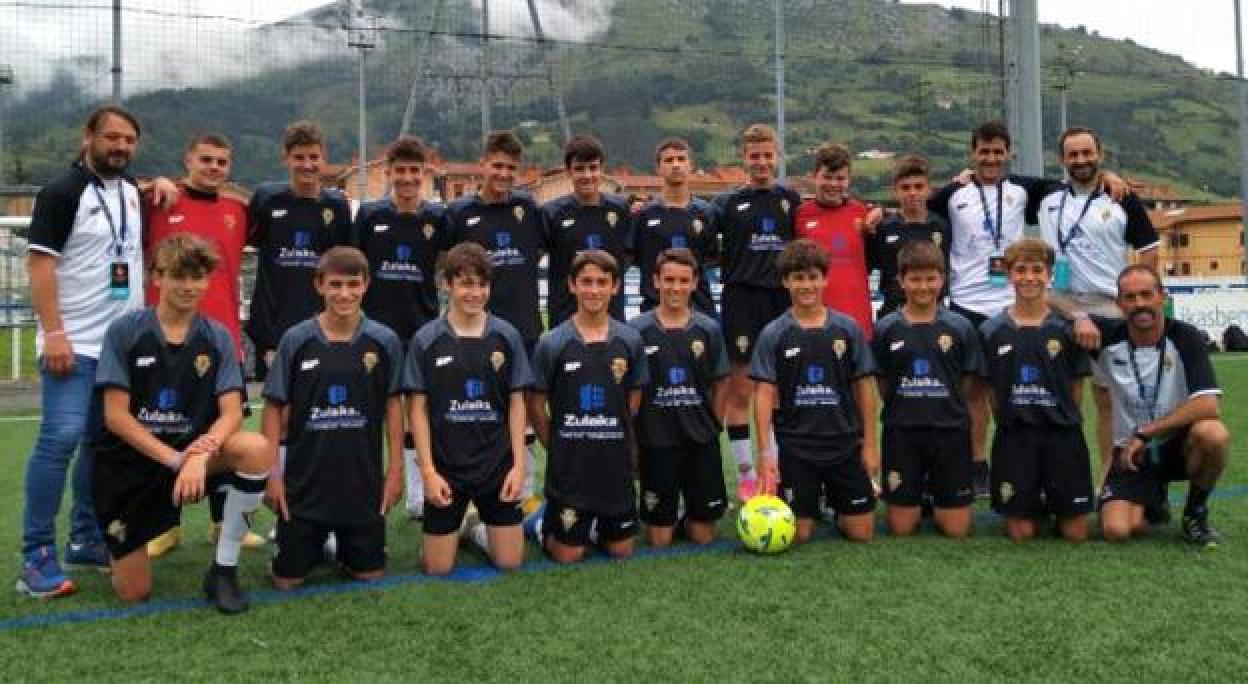 Los infantiles del Zarautz KE en la Donosti Cup